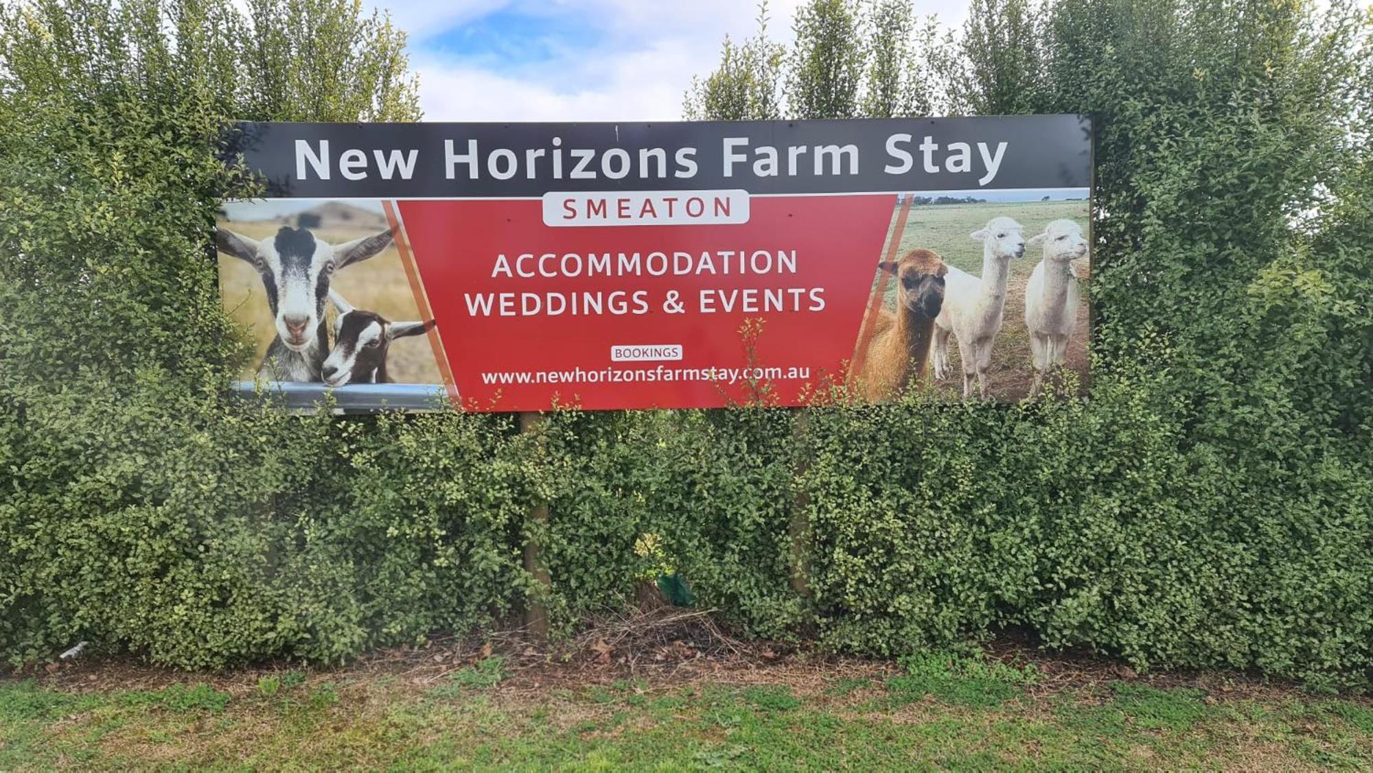 New Horizons Farm Stay Smeaton Buitenkant foto
