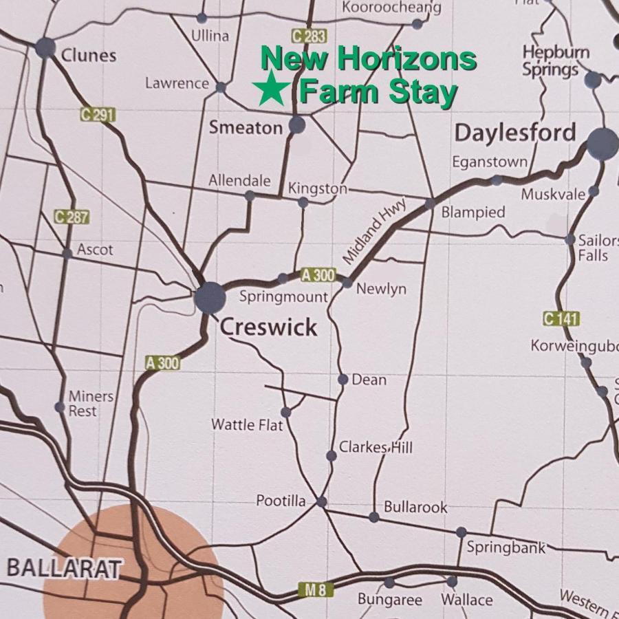 New Horizons Farm Stay Smeaton Buitenkant foto